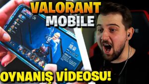 VALORANT MOBILE İLK OYNANIŞ VİDEOSU SIZDIRILDI ! VALORANT MOBİL