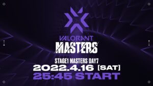 VCT Masters Reykjavík 2022 – Bracket Stage Day7
