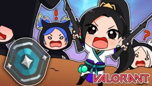 Valorant Immortal smurfs in Platinum because it's FUN