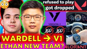 Wardell Spotted at Version1, Ethan Explains CHOSE to Leave 100T?! 😳 VALORANT News
