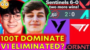 100T QUALIFY for VCT, Version1 OUT?! Sentinels CLOSE, Akrew Rematch? 😳 VALORANT News