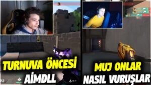 AİMDLL TURNUVA ÖNCESİ CLUTCH VERMEZ!! MUJ ONLAR NASIL VURUŞLAR | VALORANT EN İYİ ANLAR #647