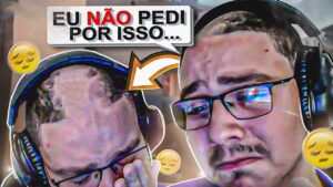 CUMPRI A PROMESSA E FIZ O CORTE CALVO POR CAUSA DO MUNDIAL DE VALORANT! (e eles perderam)