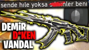 DEMİRDİKEN VANDAL HİLESİ !! DEMİR D*KME MAKİNESİ !! | VALORANT
