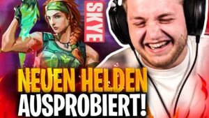 🤪🥳 ERSTES MAL SKYE GESPIELT! Eine echte HERAUSFORDERUNG! | Valorant