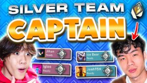 I hosted a SILVER Tournament with 1 RADIANT Captain on Each Team.. (Valorant)
