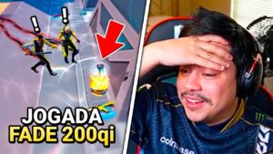 JOGADA INTELIGENTE DE FADE (200QI)! FRTTT SE EMOCIONA COM SEU NOVO TIME - VALORANT CLIPS