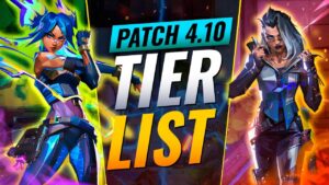 NEW UPDATE: BEST Agents Tier List! - Valorant Patch 4.10