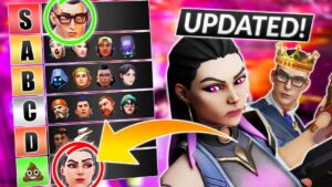 NEW UPDATED AGENTS TIER LIST for Patch 4.08 - CHAMBER BROKEN  - Valorant Guide