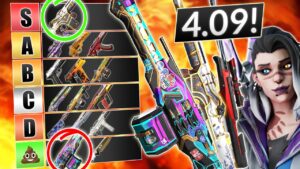 NEW UPDATED GUNS TIER LIST - BEST Weapons in Valorant to RANK UP Fast - Update Guide