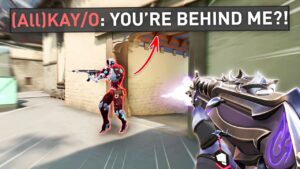 "OMEN HOW ARE YOU BEHIND ME?"