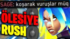 RAKİBE DELİ GİBİ RUSHLAYARAK OYUNU ZEHİR ETMEK !! | VALORANT