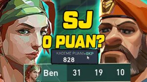 SJ ama 0 puan verdi.. Valorant