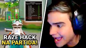 STREAMER ENCONTRA RAZE USANDO HACK NA PARTIDA! XAROLA FICOU MALUCO COM A FADE - VALORANT CLIPS