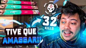 TIVE QUE MATAR 32 PRA GANHAR ESSA PARTIDA!