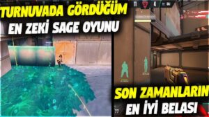TURNUVADA GÖRDÜĞÜM EN ZEKİ SAGE OYUNU!! SON ZAMANLARIN ACE CLUTCHI | VALORANT EN İYİ ANLAR #663