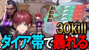 これぞデュエリスト！レイナでダイア帯を暴れるローレン【VALORANT】