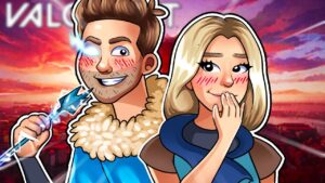 What it looks like to play Ranked with a girl in Valorant