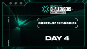 2022 VCT APAC Playoffs Stage 2 - Group Stage - Hari ke-4