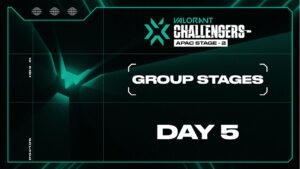2022 VCT APAC Playoffs Stage 2 - Group Stage - Hari ke-5