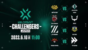 2022 VCT Stage2 - Challengers JAPAN Playoffs Day1-1