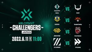 2022 VCT Stage2 - Challengers JAPAN Playoffs Day2-1