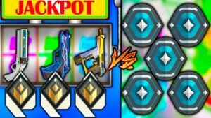 3 Radiants use a Weapon Slot Machine VS 5 Platinum