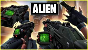 ALL NEW Xenohunter Skins *IN-GAME* Showcase | VALORANT Alien Collection