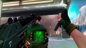 COMPREI a primeira Skin "PAY TO WIN" do VALORANT? 😮😮 (Mapa acoplado na ARMA!)