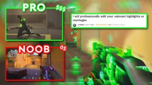 I hired a PRO vs NOOB Valorant editor on Fiverr to make my Raze montage