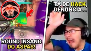JOGADA DO ASPAS IMPRESSIONA TTEUW E NARRADORES (INSANO)! NINJA DEFUSE CAUANZIN - VALORANT CLIPS