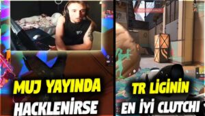 MUJ YAYINDA HACKLENİRSE!! TR LİGİNİN EN İYİ CLUTCHLARINDAN | VALORANT EN İYİ ANLAR #669