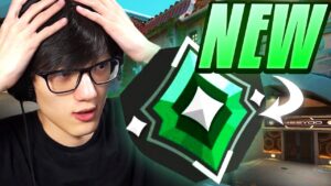 REACTING TO THE *NEW* VALORANT RANK & SKINS...