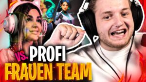 🤭😁 SUB GIFTS fürs GANZE Team?! WEIBLICHE PROFI Mannschaft als Gegner! | Valorant