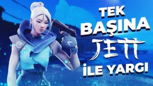 TEK BAŞINA JETT İLE YARGI! | Valorant Solo Dereceli