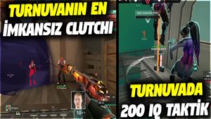 TURNUVADA 200 IQ TAKTİK!! SCREAM BÖYLE BİR MAÇTA BU EL NASIL GİDER | VALORANT EN İYİ ANLAR #684