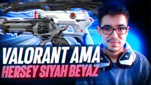 VALORANT AMA HER ŞEY SİYAH BEYAZ! Valorant