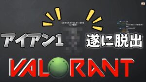 【VALORANT】遂にアイアン1脱出‼︎ はりーシ魂の認定戦まとめ【切り抜き】2022/6/26
