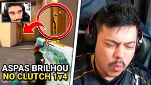 ASPAS USOU 100% DA SUA HABILIDADE E MIRA NESSE ROUND! CAUANZIN IMPRESSIONA FRTTT - VALORANT CLIPS