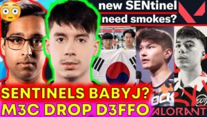 BabyJ LEAKS Sentinels Move: Wrong Roles?! M3C Roster Change 😳VALORANT News