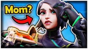 I Played Valorant with MY MOM!😭