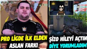 PRO LİGDE İLK ELDEN ASLAN FARKI!! ŞİZO HİLEYİ AÇTIN DİYE YORUMLADIM | VALORANT EN İYİ ANLAR #718
