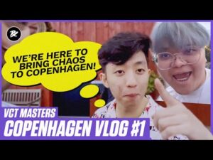 Paper Rex in Copenhagen [Vlog #1] | Paper Rex VALORANT Team | #wgaming #vct #valorant