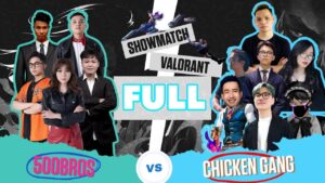 [SHOWMATCH] TRẬN CHIẾN THẾ KỶ VALORANT 500Bros vs CKG