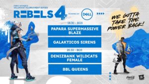 SMB 🆚 GAL | IW 🆚 BBL | Bo5 | REBELS Powered by DELL | Seri 4 Çeyrek Final