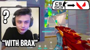 STEWIE2K OFFICIAL SWITCHING TO VALORANT!! - PLAYS WITH BRAX AGAINST POPPIN IN RANKED!! (VALORANT)