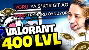 400 LEVEL OLDUM !! AMA KARŞIMA TOXİC YORU GELDİ VALORANT