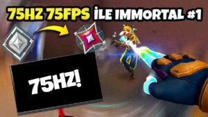 75 HZ + 75 FPS ile "İmmortal'a Kasıyorum" !! 1.bölüm (Silver-Gold)