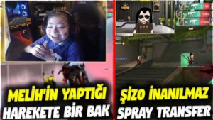 MELİH'İN YAPTIĞI HAREKETE BİR BAK!! ŞİZO EFSANE SPRAY TRANSFER | VALORANT EN İYİ ANLAR #737