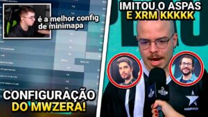 MWZERA REVELOU SUA MELHOR CONFIGURAÇÃO NO VALORANT! POLLO IMITANDO ASPAS E XRM - VALORANT CLIPS